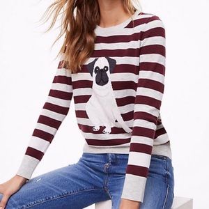Pug sweater from Loft